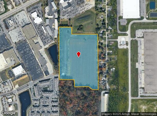 2723 E Main St, Plainfield, IN Parcel Map