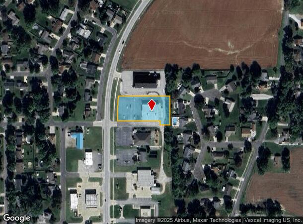 604 N Main St, Smithton, IL Parcel Map