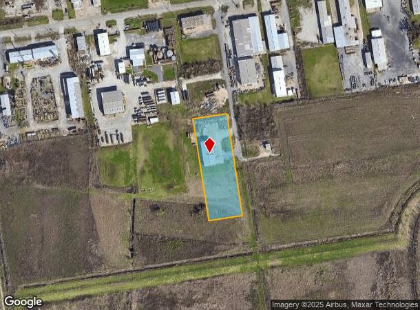  2510 Denley Rd, Houma, LA Parcel Map