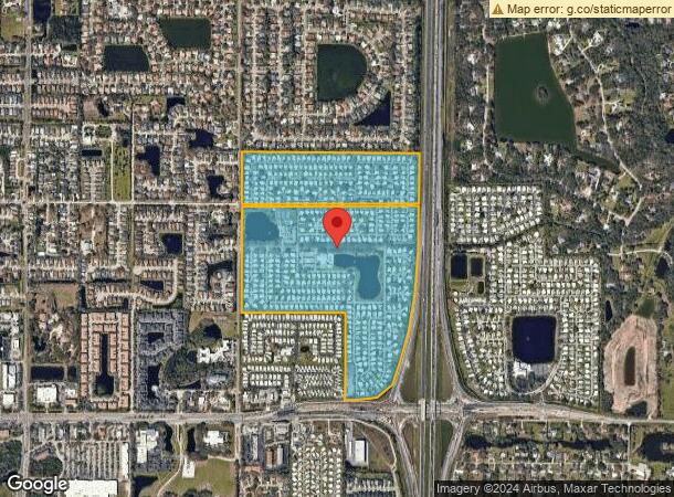  5700 Camelot Lakes Pky, Sarasota, FL Parcel Map