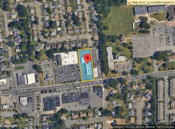  498 Inman Ave, Colonia, NJ Parcel Map