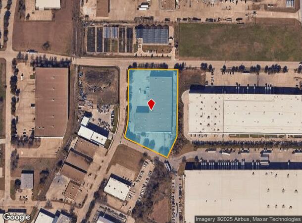  4930 Olson Dr, Dallas, TX Parcel Map