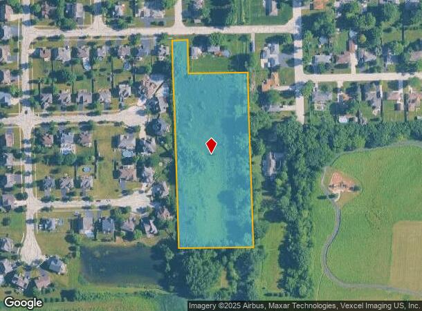  W Ewing Dr, Plainfield, IL Parcel Map