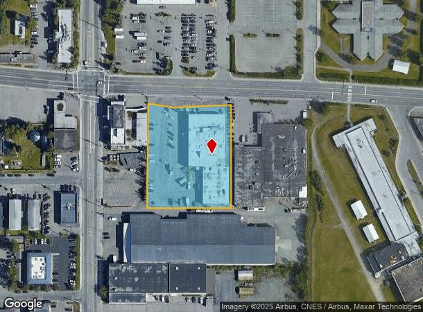  670 W Fireweed Ln, Anchorage, AK Parcel Map