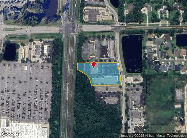 1681 Eagle Harbor Pky, Fleming Island, FL Parcel Map