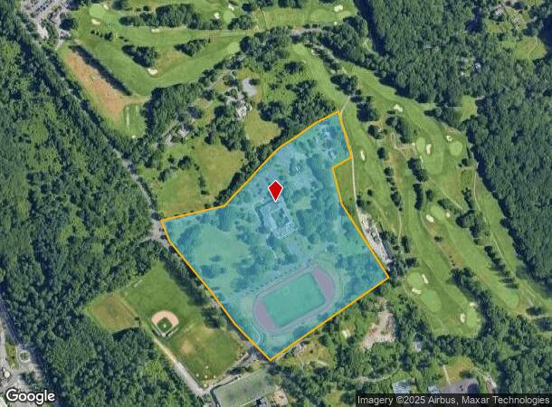  1275 King St, Greenwich, CT Parcel Map