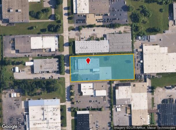  2654 20Th St, Port Huron, MI Parcel Map