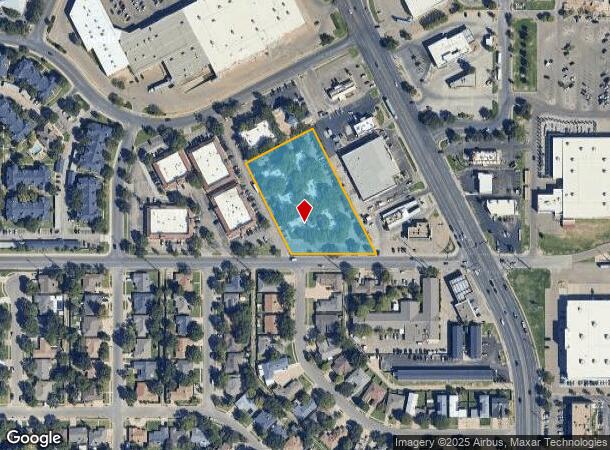  4412 74Th St, Lubbock, TX Parcel Map