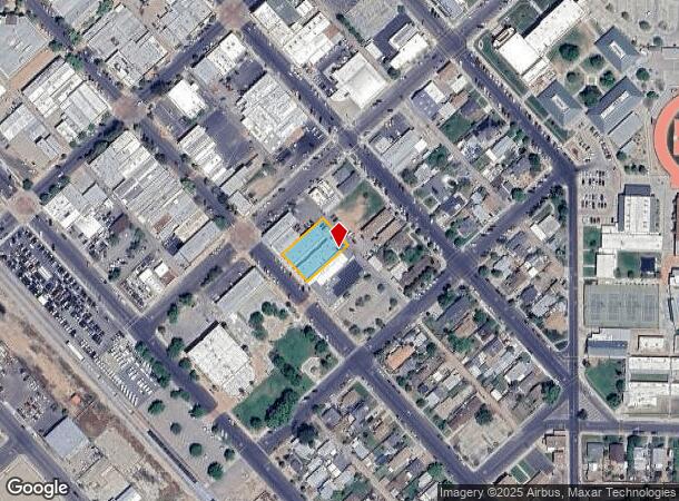  220 S L St, Dinuba, CA Parcel Map