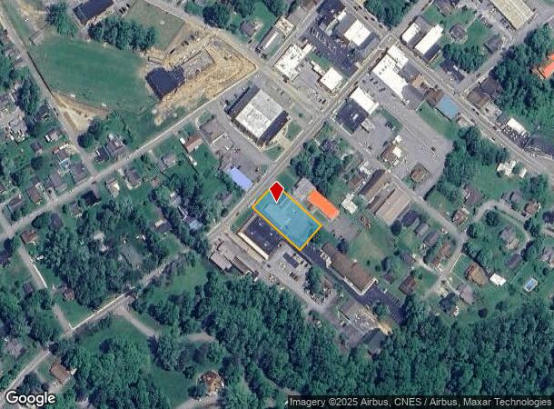 131 W Maple Ave, Fayetteville, WV Parcel Map