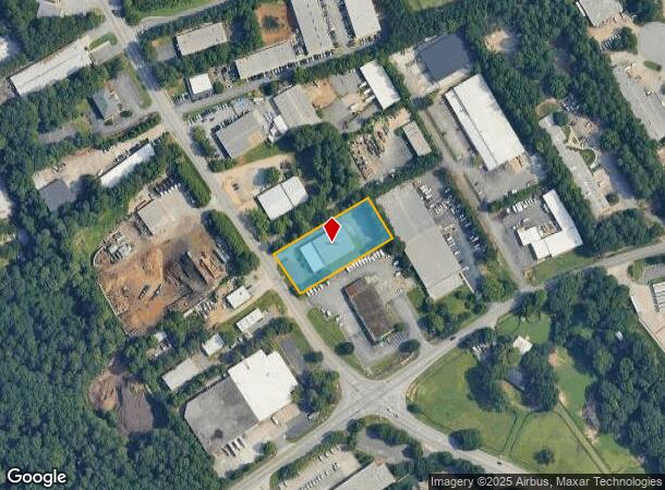 4585 S Berkeley Lake Rd, Berkeley Lake, GA Parcel Map