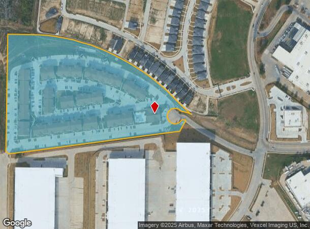  6655 Calgary Ln, Fort Worth, TX Parcel Map