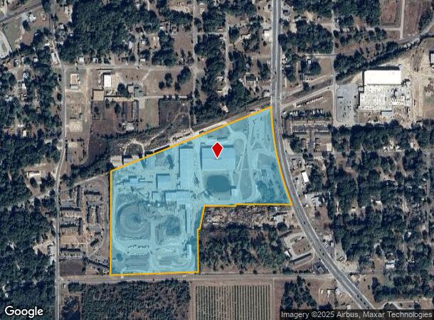1509 S Byron Butler Pkwy, Perry, FL Parcel Map