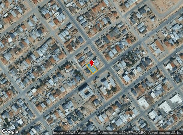  1207 E Rio Grande Ave, El Paso, TX Parcel Map