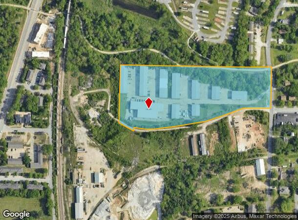 1140 W Sunchase Ct, Fayetteville, AR Parcel Map