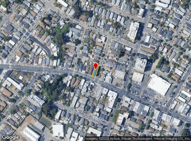2011 Rutherford St, Oakland, CA Parcel Map