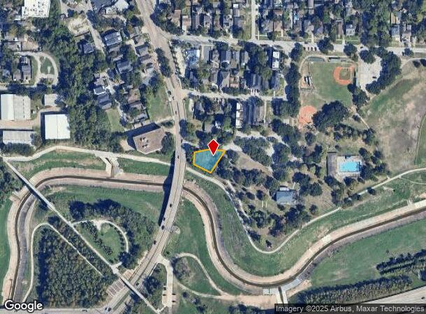 1103 Stude St, Houston, TX Parcel Map