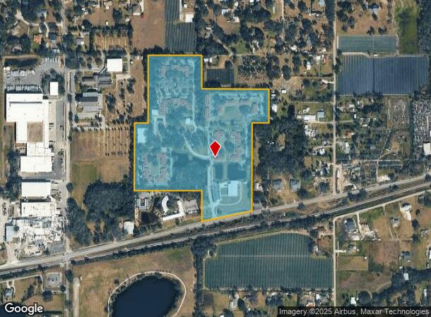 3204 San Diego Ln, Dover, FL Parcel Map