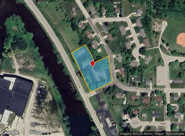  820 N Water St, Algoma, WI Parcel Map