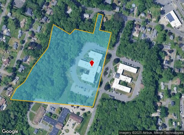  61 Cooper St, Agawam, MA Parcel Map