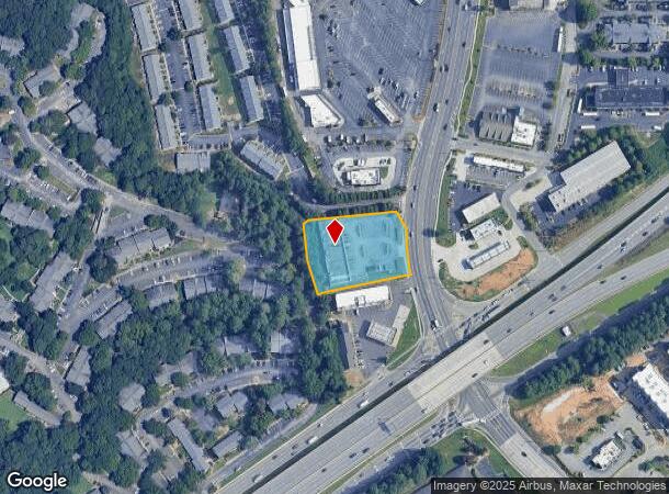  7000 Jimmy Carter Blvd, Peachtree Corners, GA Parcel Map