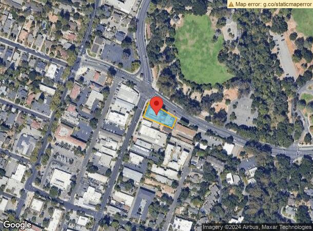  688 University Ave, Los Gatos, CA Parcel Map