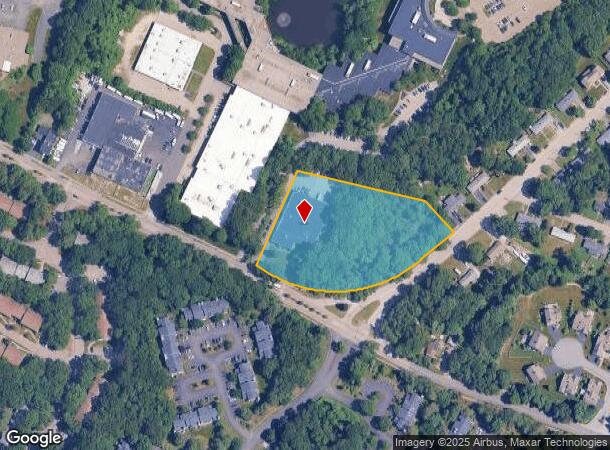 165 Beal St, Hingham, MA Parcel Map