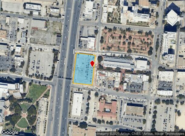 612 W Commerce St, San Antonio, TX Parcel Map