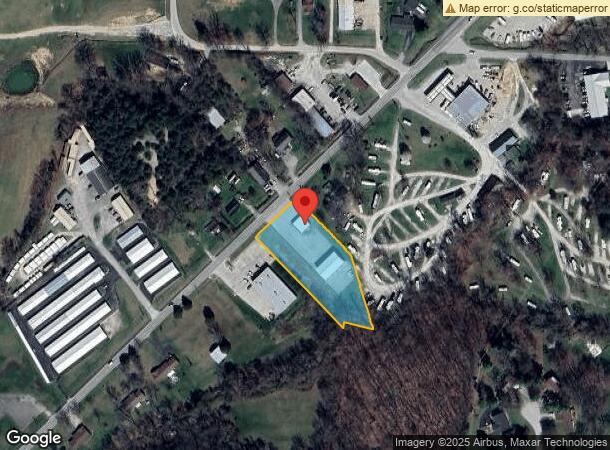  809 Paint Lick Rd, Berea, KY Parcel Map