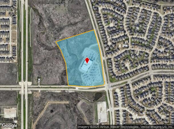  5400 W Risinger Rd, Fort Worth, TX Parcel Map