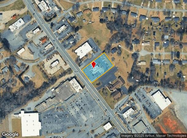  1602 W Floyd Baker Blvd, Gaffney, SC Parcel Map