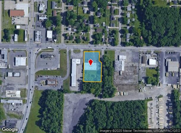  1600 Colorado Ave, Lorain, OH Parcel Map