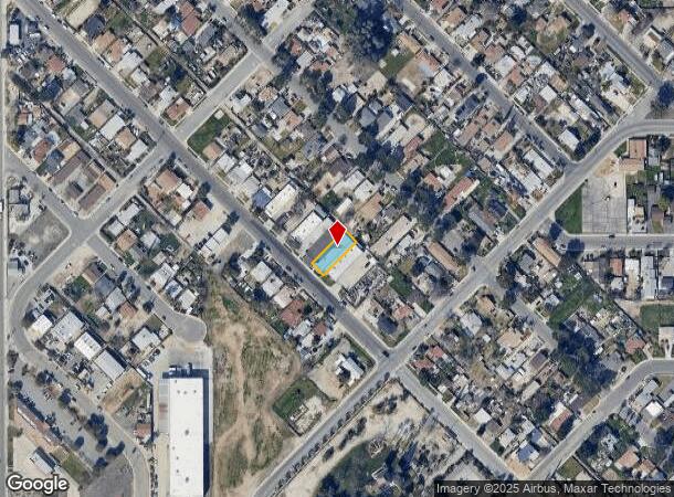 131 N Dillon Ave, San Jacinto, CA Parcel Map
