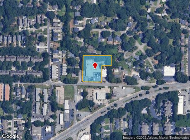 1701 Spring St Se, Smyrna, GA Parcel Map