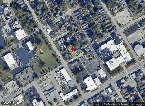  411 E 7Th St, Jeffersonville, IN Parcel Map