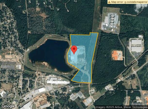  1201 Barnesville Hwy, Thomaston, GA Parcel Map