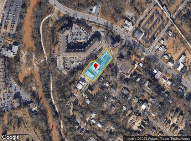 594 Oconee St, Athens, GA Parcel Map