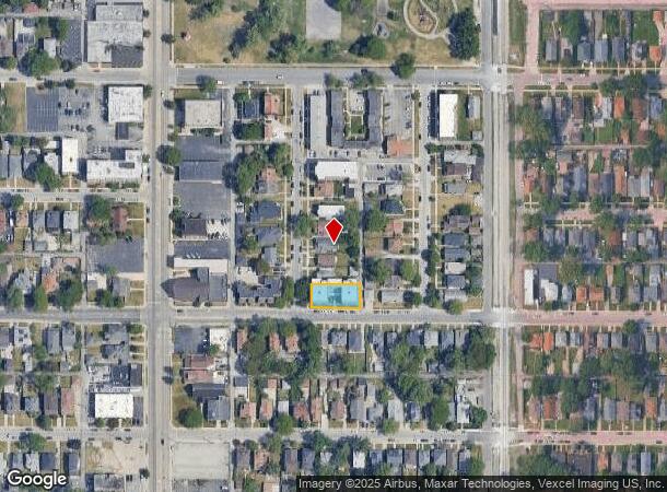 5969 Hyslop Pl, Hammond, IN Parcel Map