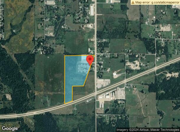  2400 Hilldale Springs Cir, Muskogee, OK Parcel Map