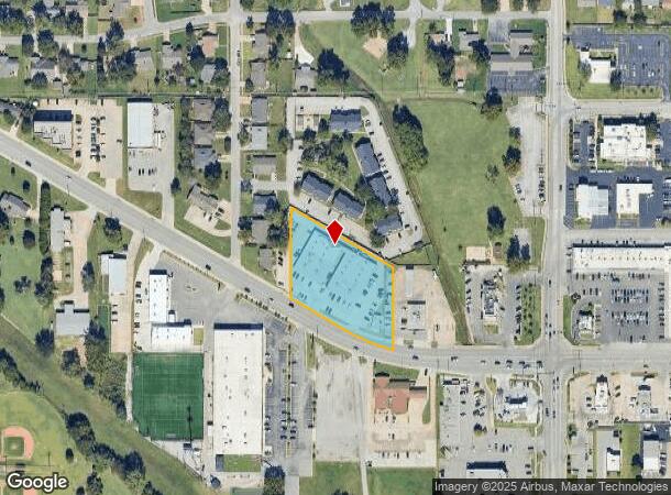  715 W Main St, Jenks, OK Parcel Map