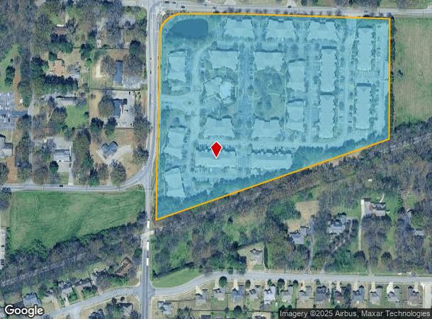 8341 Macon Ter, Cordova, TN Parcel Map