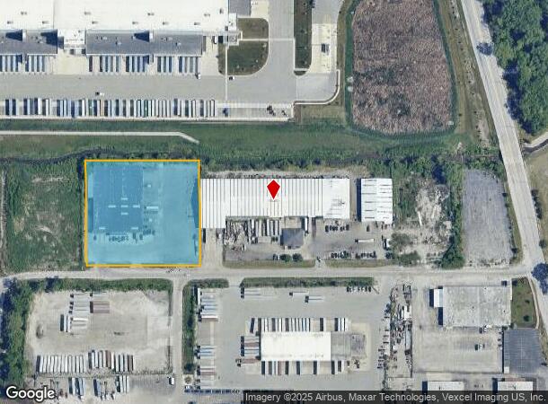 2210 W 162Nd St, Markham, IL Parcel Map