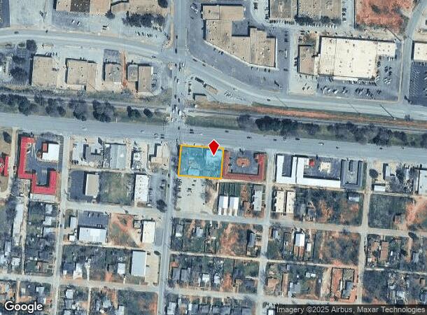  3241 S 1St St, Abilene, TX Parcel Map