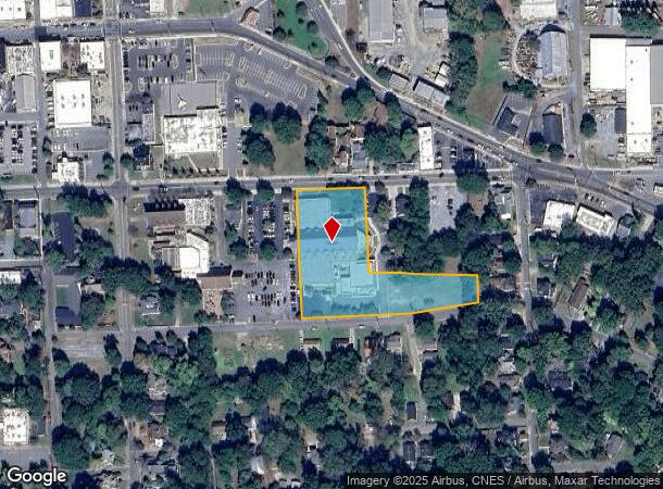  316 E Windsor St, Monroe, NC Parcel Map