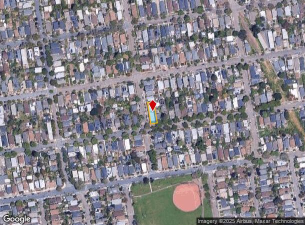  2683 Mabel St, Berkeley, CA Parcel Map