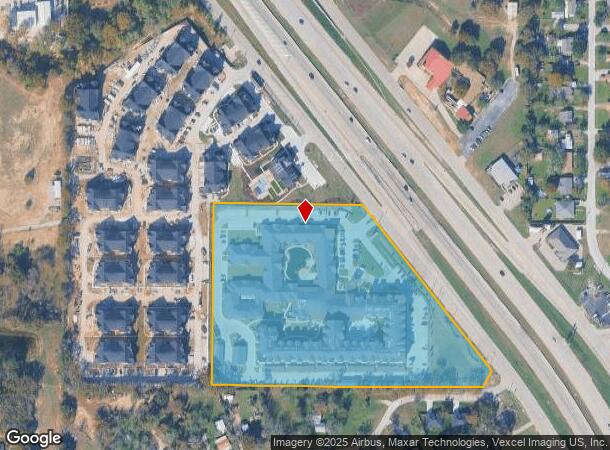 1364 Southeast Pky, Azle, TX Parcel Map