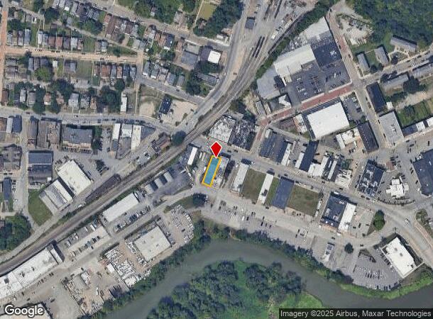  611 Chartiers Ave, Mc Kees Rocks, PA Parcel Map
