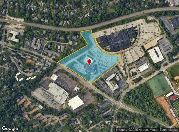 130 N Radnor Chester Rd, Wayne, PA Parcel Map