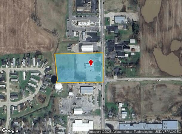 1365 N Shoop Ave, Wauseon, OH Parcel Map