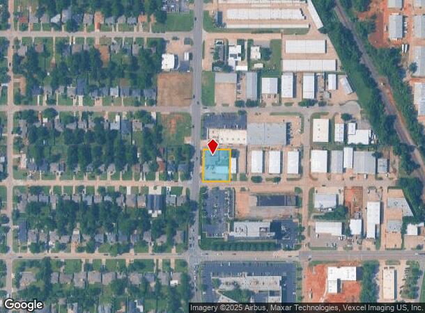 7908 N Western Ave, Oklahoma City, OK Parcel Map